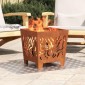 vidaXL Σκαλοπάτι 2 τμχ. 70 x 50 cm Ασημί Αλουμίνιο Ορθογώνιος