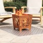vidaXL Σκαλοπάτι 4 τμχ. 70 x 50 cm Ασημί Αλουμίνιο Ορθογώνιος