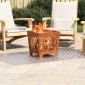 vidaXL Σκαλοπάτι 4 τμχ. 80 x 50 cm Ασημί Αλουμίνιο Ορθογώνιος