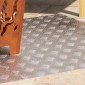 vidaXL Σκαλοπάτι 4 τμχ. 80 x 50 cm Ασημί Αλουμίνιο Ορθογώνιος