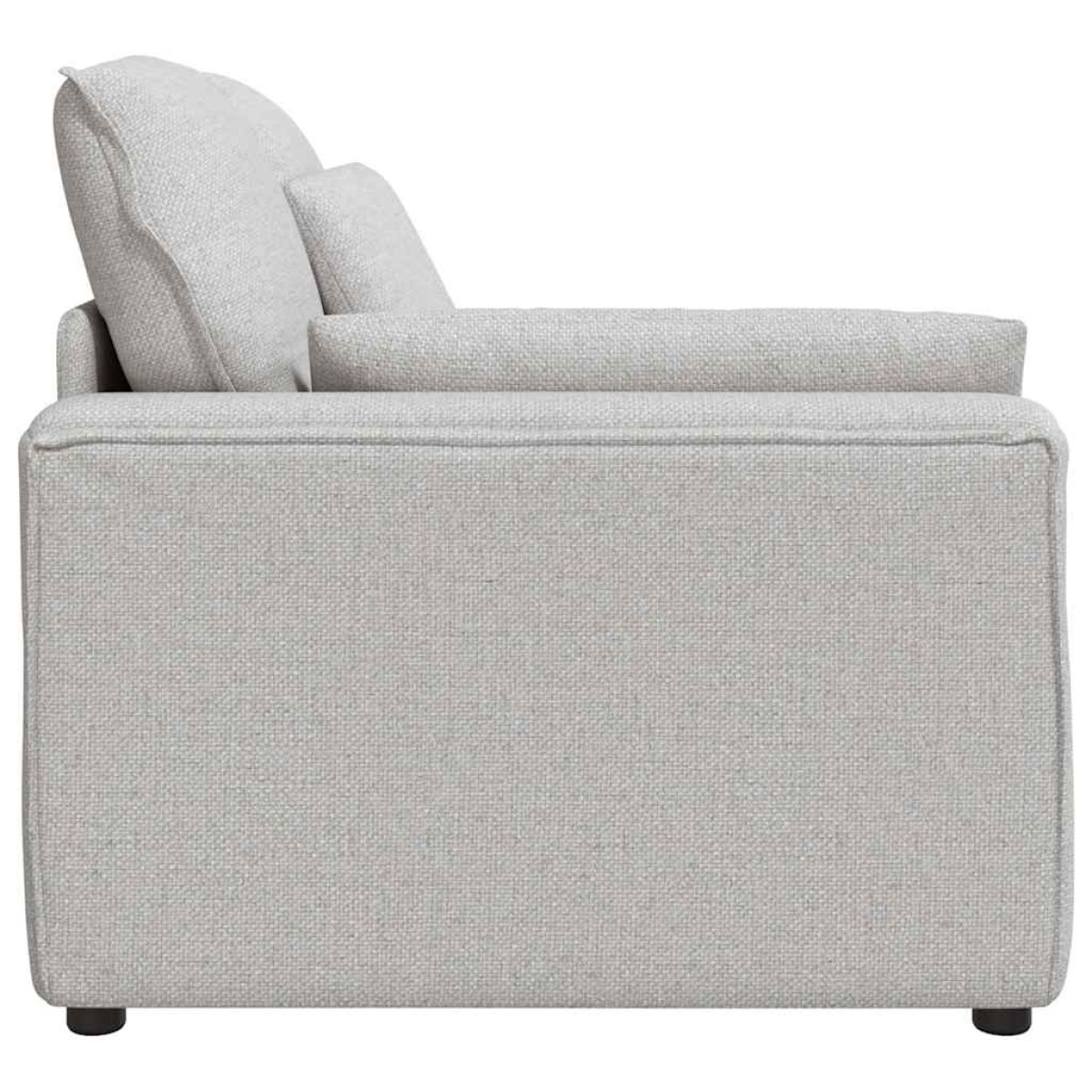 vidaXL Μονάδα Υποβραχιόνιου Καναπέ με Μαξιλάρια, Γκρι Cloud 100 εκ.