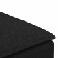 vidaXL Υποπόδιο Καναπέ Μαύρο 100 x 100 x 48 εκ.