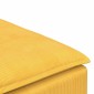 vidaXL Υποπόδιο Καναπέ Ανοιχτό Κίτρινο 100 x 100 x 48 εκ.
