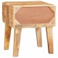 vidaXL End Table με συρτάρι Καφέ 40 x 32 x 46 εκ Στερεό ξύλο μάνγκο