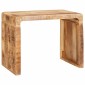vidaXL End Table Καφέ 60 x 35 x 46 εκ. Στερεό ξύλο μάνγκο