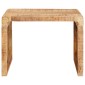 vidaXL End Table Καφέ 60 x 35 x 46 εκ. Στερεό ξύλο μάνγκο