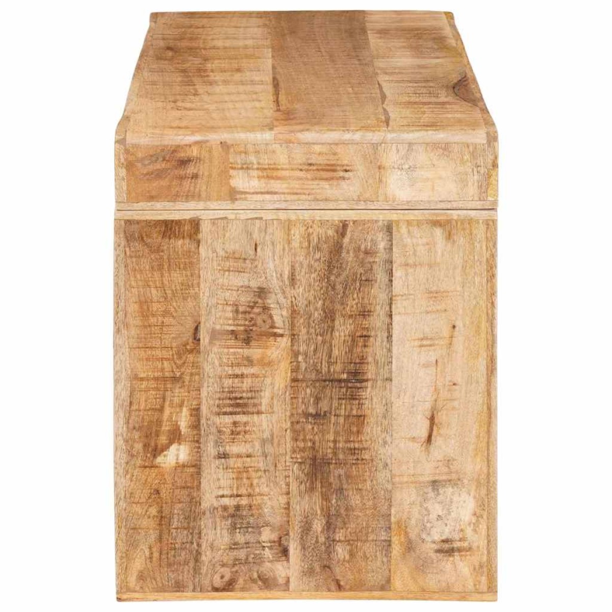 vidaXL End Table Καφέ 60 x 35 x 46 εκ. Στερεό ξύλο μάνγκο