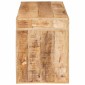 vidaXL End Table Καφέ 60 x 35 x 46 εκ. Στερεό ξύλο μάνγκο