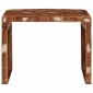 vidaXL End Table Καφέ 60 x 35 x 46 εκ. Στερεό Ανακτηθέν Ξύλο
