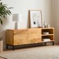 vidaXL Ντουλάπες Αποθήκευσης Καφέ 110 x 30 x 40 cm Στερεό ξύλο μάνγκο