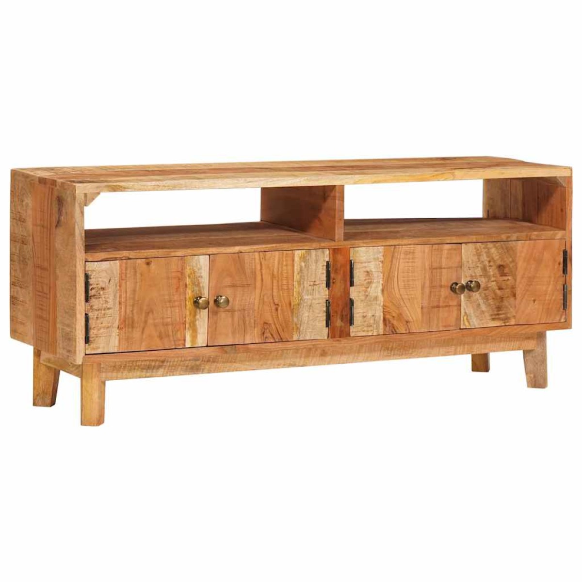 vidaXL Ντουλάπες Αποθήκευσης Καφέ 110 x 30 x 45 εκ. Στερεό ξύλο μάνγκο