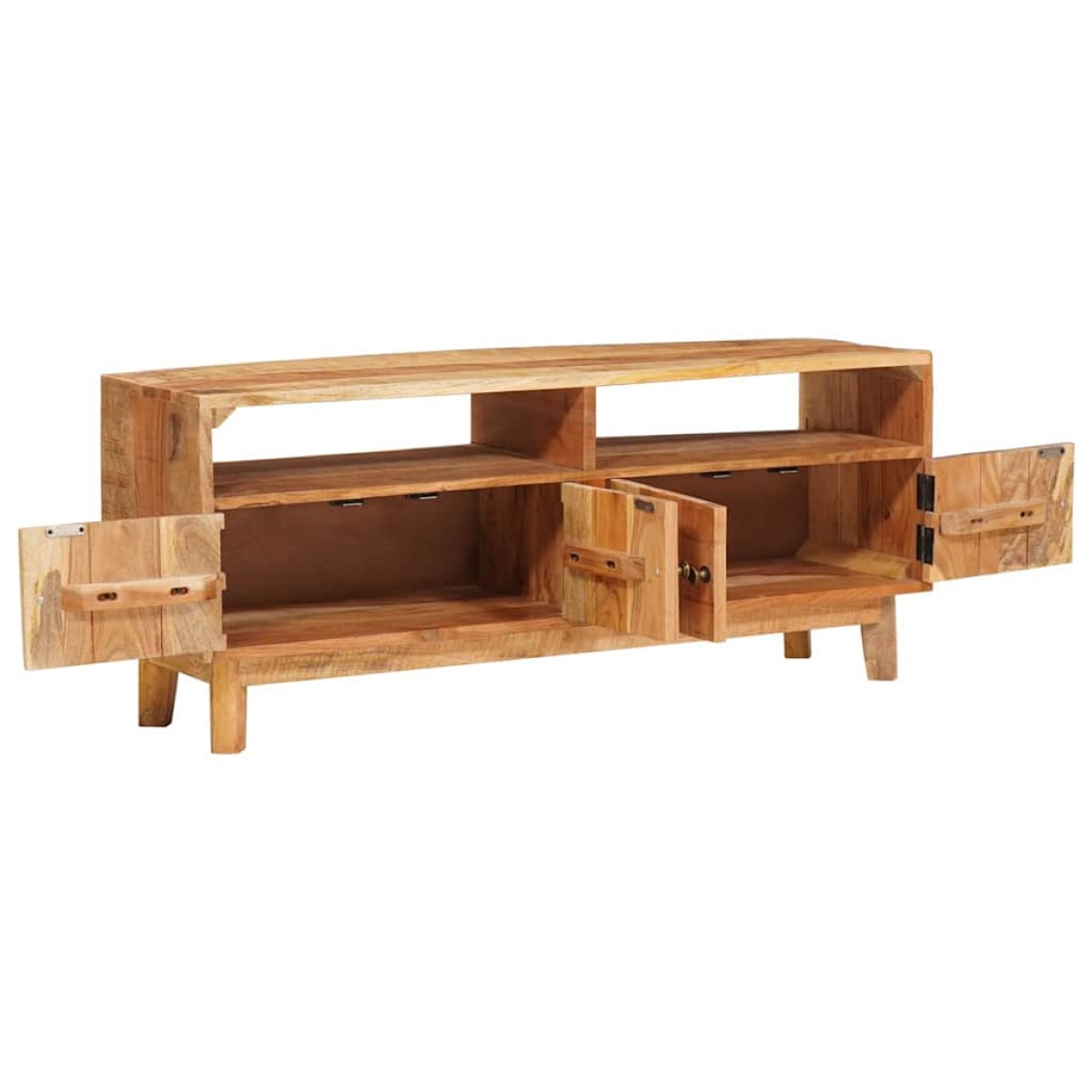 vidaXL Ντουλάπες Αποθήκευσης Καφέ 110 x 30 x 45 εκ. Στερεό ξύλο μάνγκο