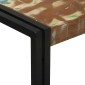 vidaXL Τραπέζι κονσόλας με ράφι 120 x 33 x 75 εκ Στερεό Ανακτηθέν Ξύλο