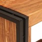 vidaXL Ράφι Κρασιού Καφέ 120 x 45 x 33 εκ Στερεό Ξύλο Ακακίας