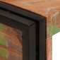 vidaXL Ράφι Κρασιού Καφέ 120 x 45 x 33 εκ Στερεό ανακτημένο ξύλο