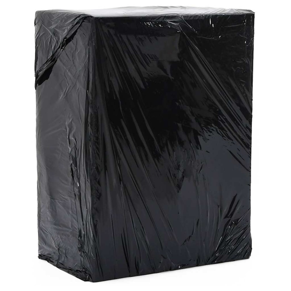 vidaXL Stretch Film 2 τεμάχια Μαύρο 20 μm 50 cm x 150 m