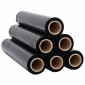 vidaXL Stretch Film 6 τεμάχια Μαύρο 23 μm 50 cm x 300 m