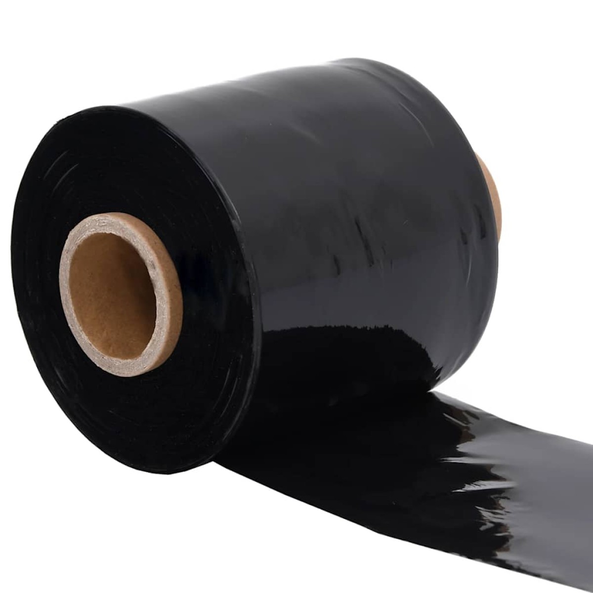 vidaXL Stretch Films 10 τεμάχια Μαύρο 23 μm 10 cm x 300 m