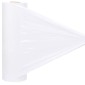 vidaXL Αγροτική ταινία τεντώματος Λευκό 25 μm 50 cm x 1800 m