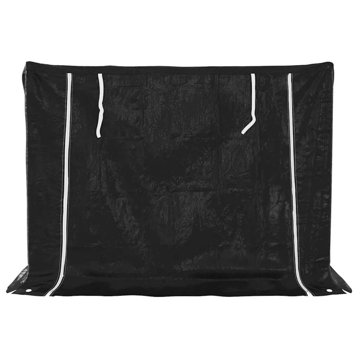 vidaxL Ράφι για καυσόξυλα με κάλυμμα βροχής 151x80,5x110,5 εκ.