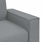 vidaXL Πολυθρόνα-Καναπέ Ανοιχτό Γκρι 100x78x84 εκ. από Ύφασμα