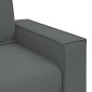 vidaXL Πολυθρόνα-Καναπέ Σκούρο Γκρι 100x78x84 εκ. από Ύφασμα