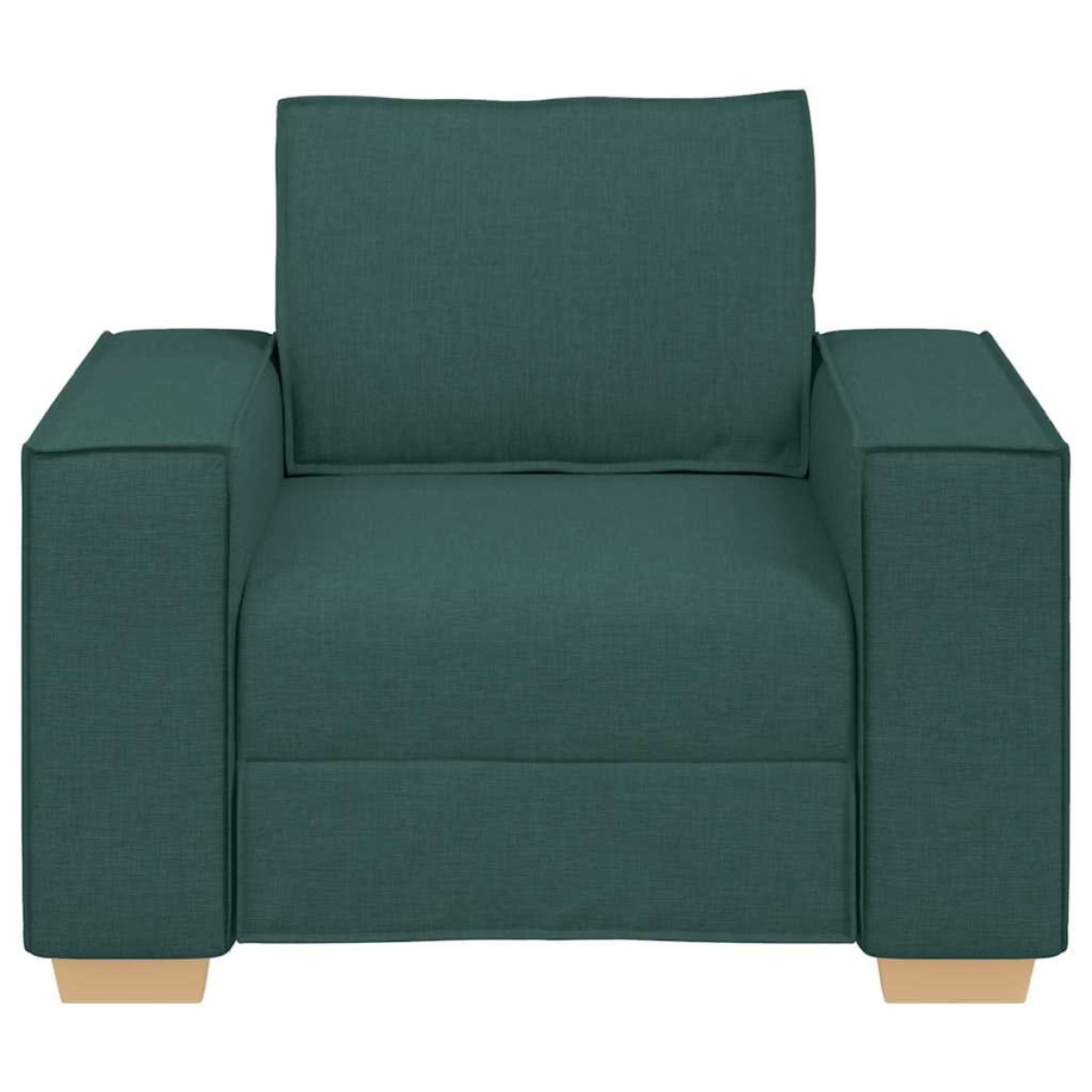 vidaXL Πολυθρόνα-Καναπέ Σκούρο Πράσινο 100x78x84 εκ. από Ύφασμα