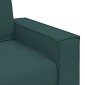 vidaXL Διθέσιος Καναπές Σκούρο Πράσινο 160x78x84 εκ. Ύφασμα
