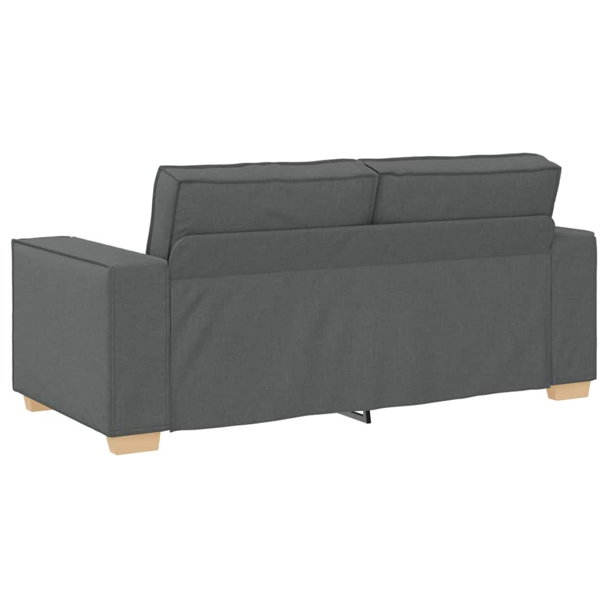 vidaXL Διθέσιος Καναπές Σκούρο Γκρι 180x78x84 εκ. Υφασμάτινος