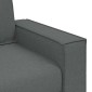 vidaXL Διθέσιος Καναπές Σκούρο Γκρι 180x78x84 εκ. Υφασμάτινος