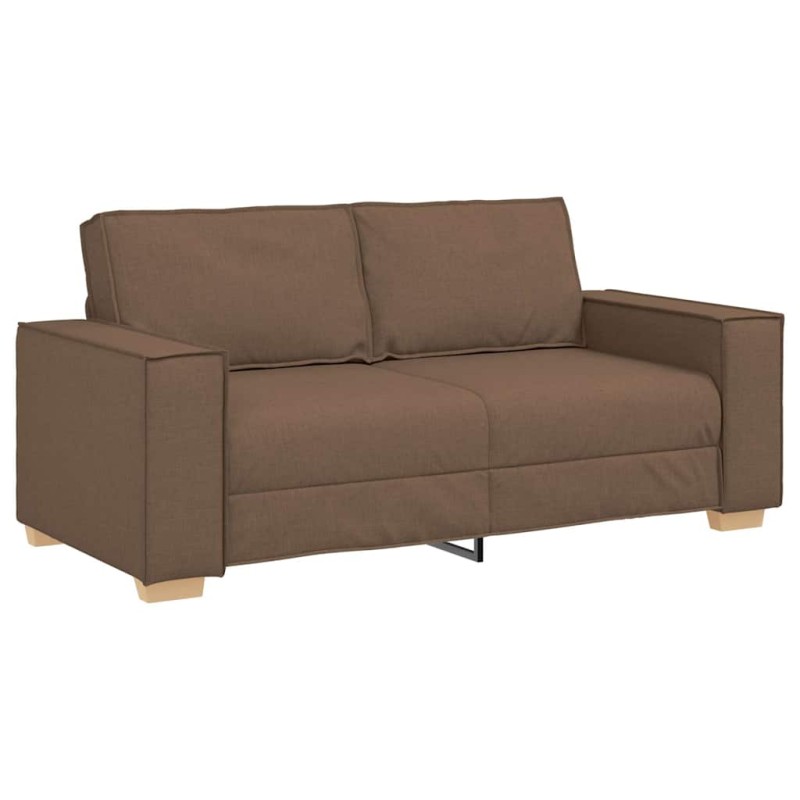 vidaXL Διθέσιος Καναπές Καφέ 180x78x84 εκ. Υφασμάτινος