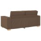 vidaXL Διθέσιος Καναπές Καφέ 180x78x84 εκ. Υφασμάτινος