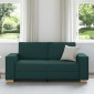 vidaXL Διθέσιος Καναπές Σκούρο Πράσινο 180x78x84 εκ. Ύφασμα