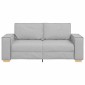 vidaXL Διθέσιος Καναπές Cloud Γκρι 180x78x84 εκ. Υφασμάτινος