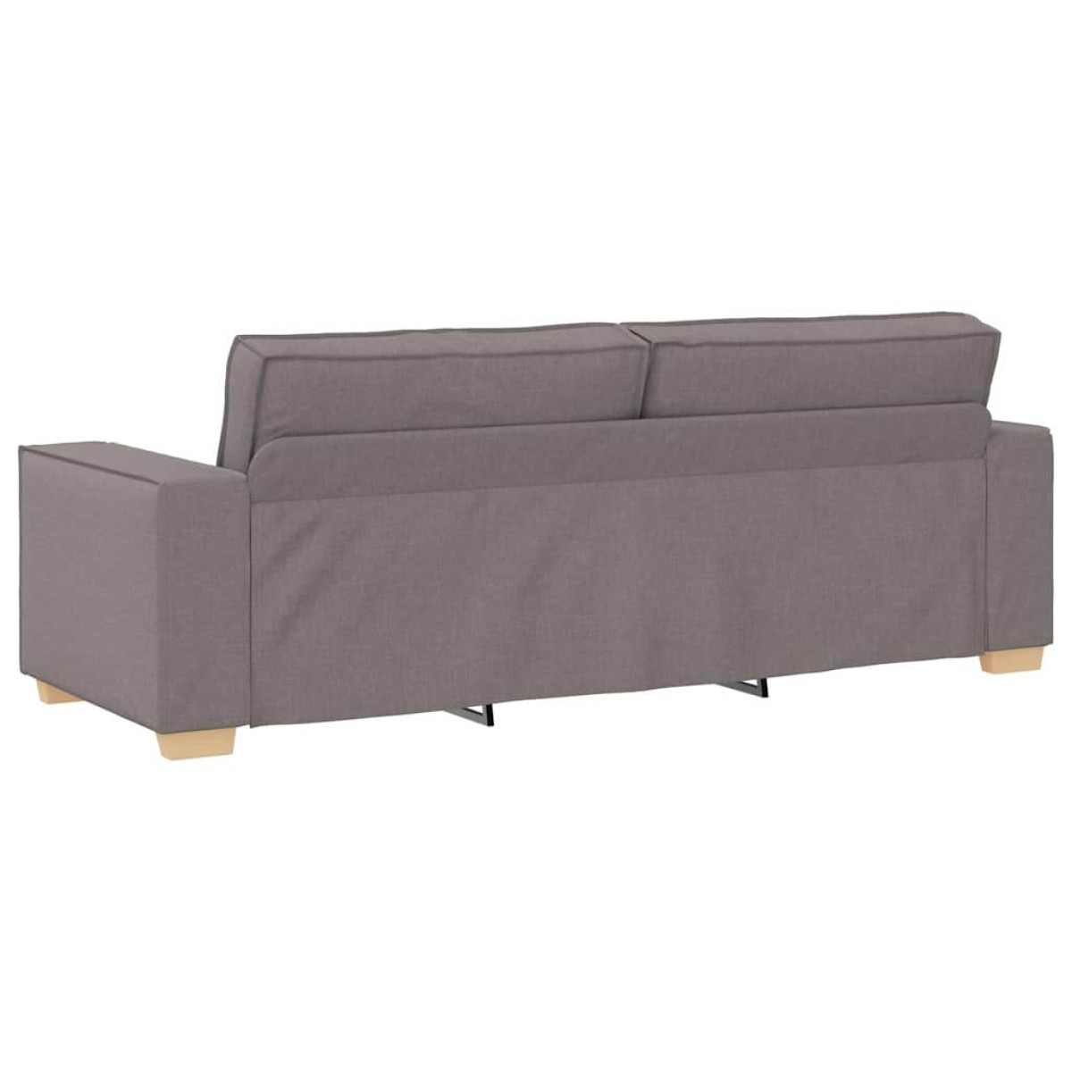 vidaXL 3-Θέσιος καναπές Taupe 220 cm ύφασμα