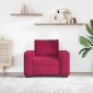 vidaXL Πολυθρόνα-Καναπέ-Μπορντό Βελούδινη 100 x 78 x 84 εκ.
