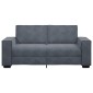 vidaXL Διθέσιος Καναπές Σκούρο Γκρι 180x78x84 εκ. Βελούδο