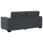 vidaXL Διθέσιος Καναπές Σκούρο Γκρι 180x78x84 εκ. Βελούδο