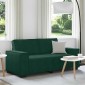vidaXL Διθέσιος Καναπές Σκούρο Πράσινο 180x78x84 εκ. Βελούδο
