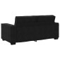 vidaXL Διθέσιος Καναπές Μαύρος Βελούδινος 180x78x84 εκ.