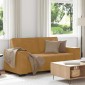 vidaXL Διθέσιος Καναπές Καφέ Βελούδινος 180x78x84 εκ.