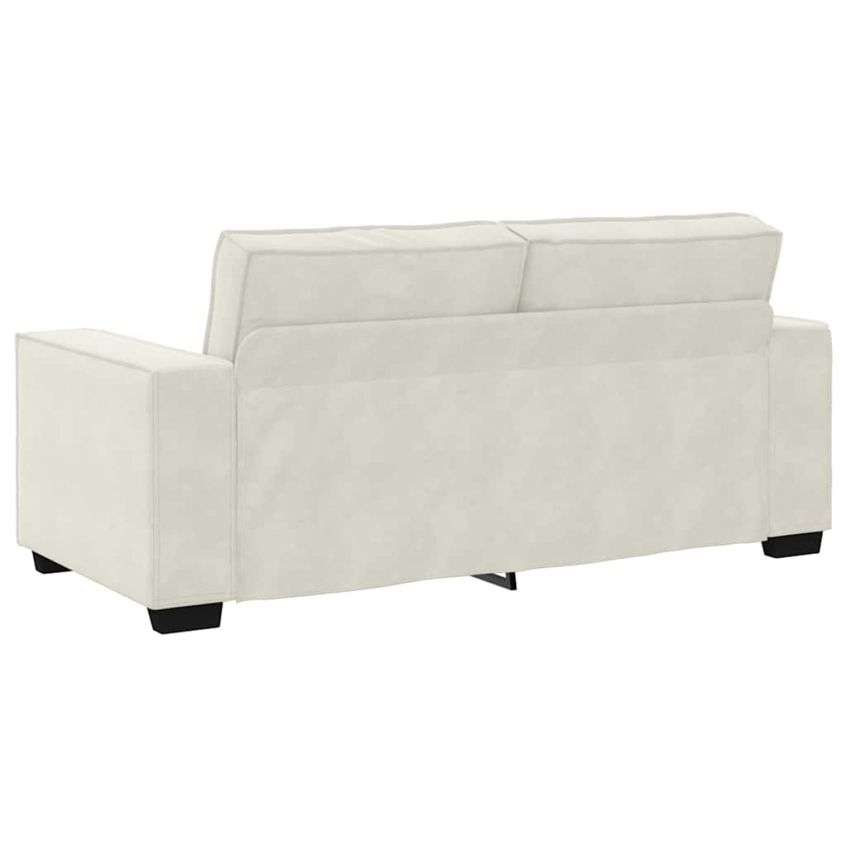 vidaXL Διθέσιος Καναπές Κρεμ 180x78x84 εκ. Βελούδο