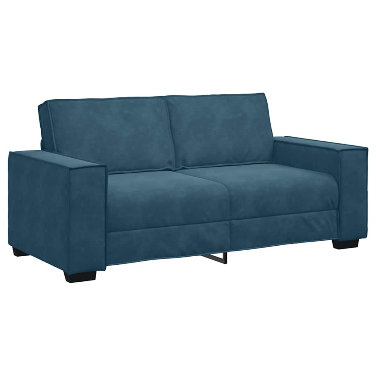 vidaXL Διθέσιος Καναπές Μπλε 180x78x84 εκ. Βελούδο
