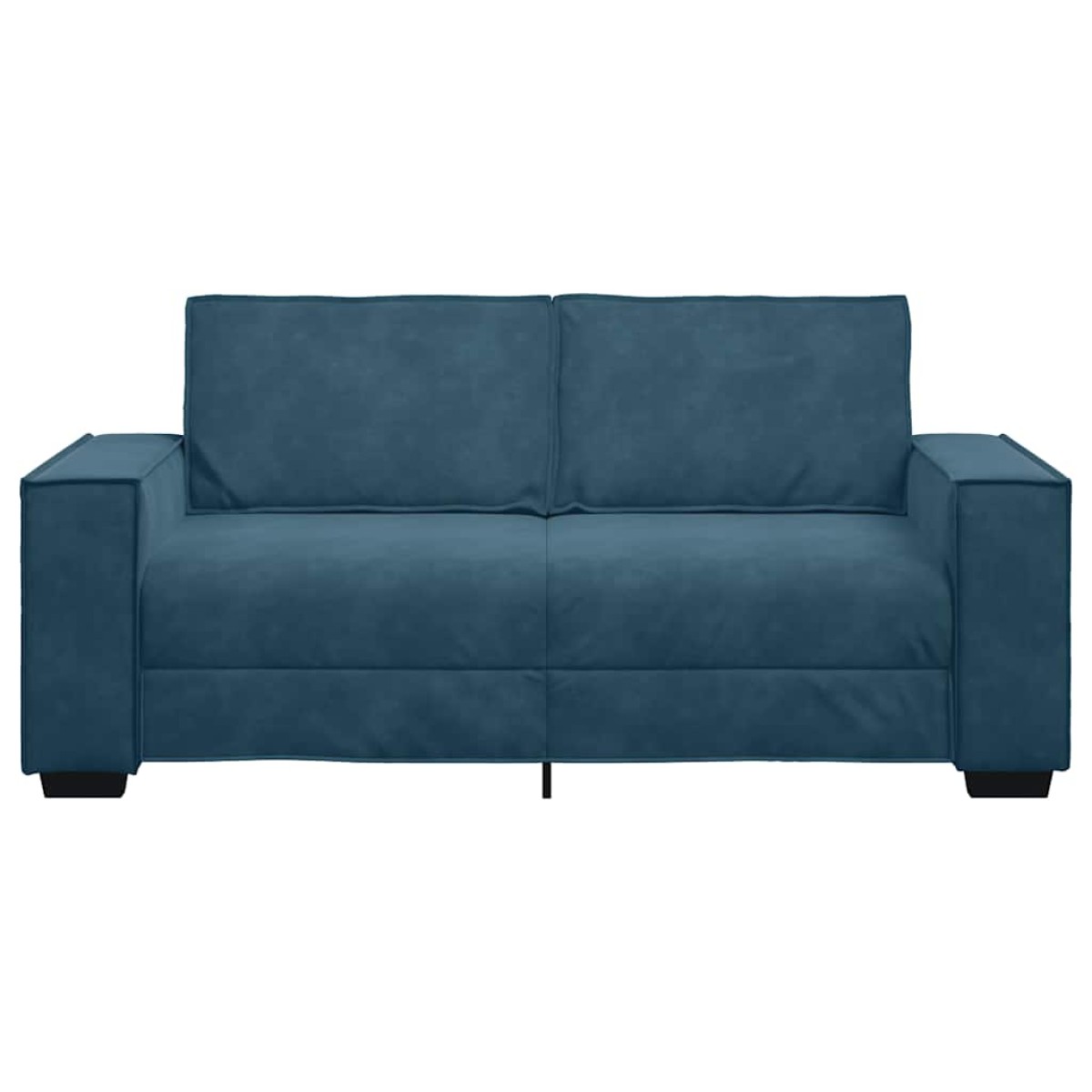 vidaXL Διθέσιος Καναπές Μπλε 180x78x84 εκ. Βελούδο