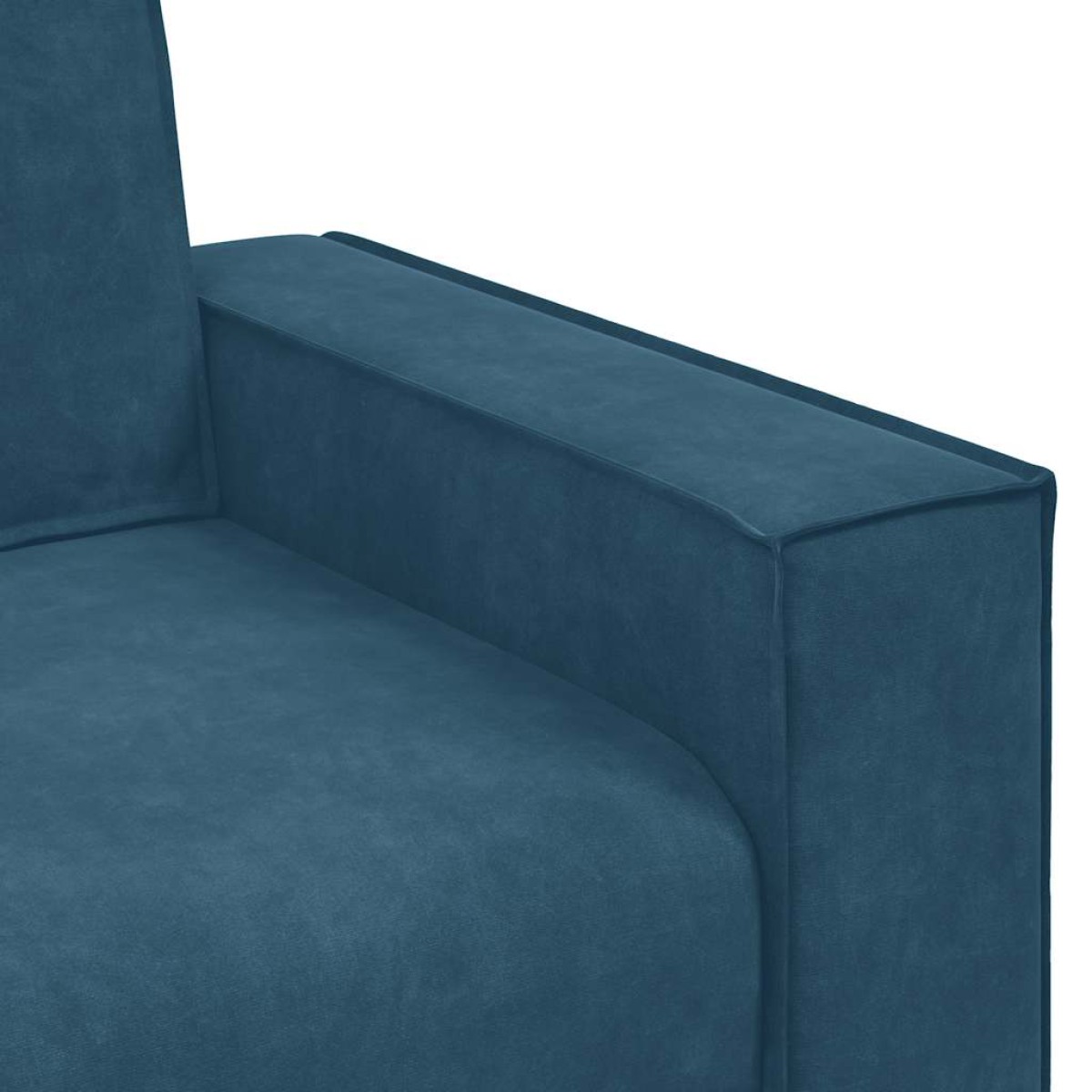 vidaXL Διθέσιος Καναπές Μπλε 180x78x84 εκ. Βελούδο