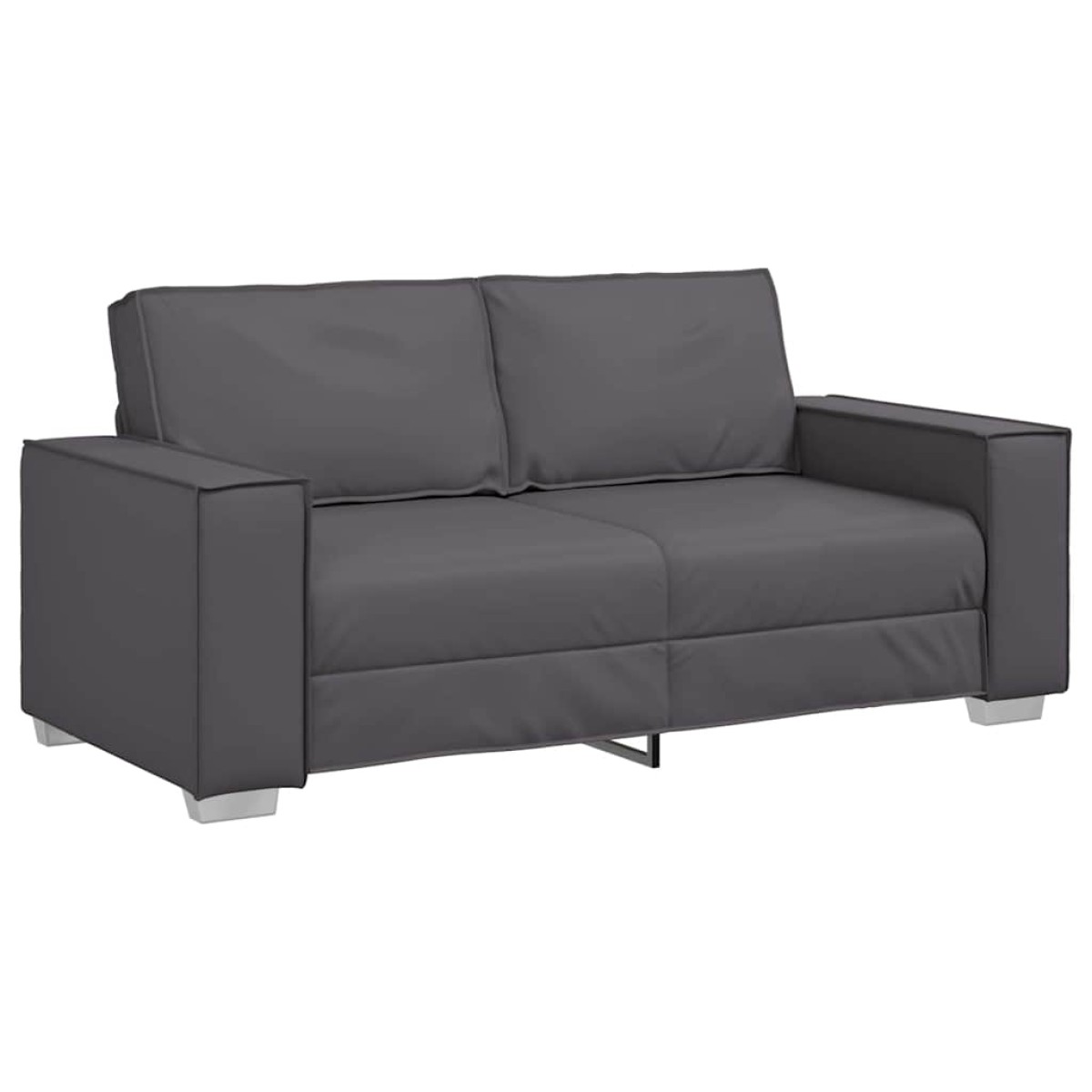 vidaXL Διθέσιος καναπές Γκρι 180 cm Τεχνητό Δέρμα
