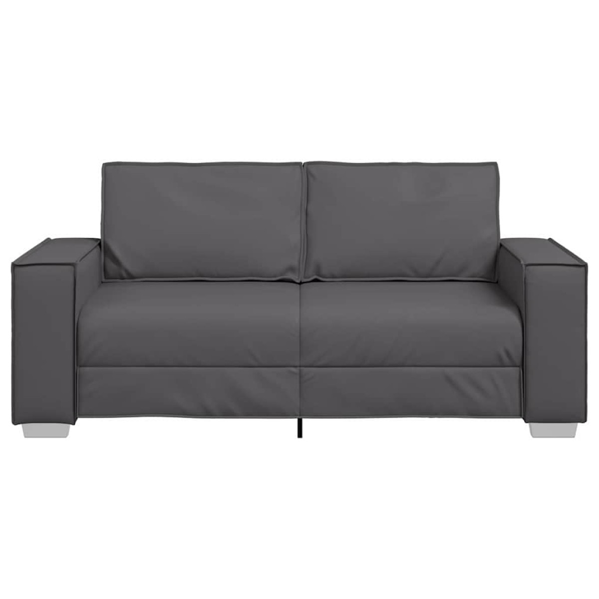 vidaXL Διθέσιος καναπές Γκρι 180 cm Τεχνητό Δέρμα