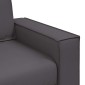 vidaXL Διθέσιος καναπές Γκρι 180 cm Τεχνητό Δέρμα