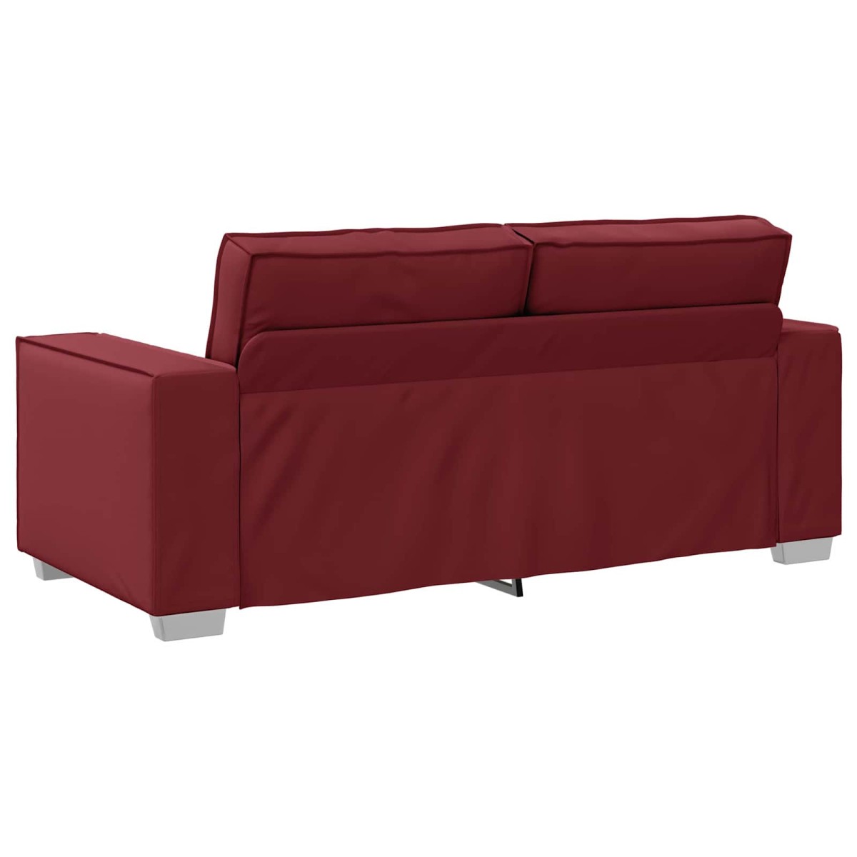 vidaXL Διθέσιος καναπές Κόκκινο 180 cm Τεχνητό Δέρμα