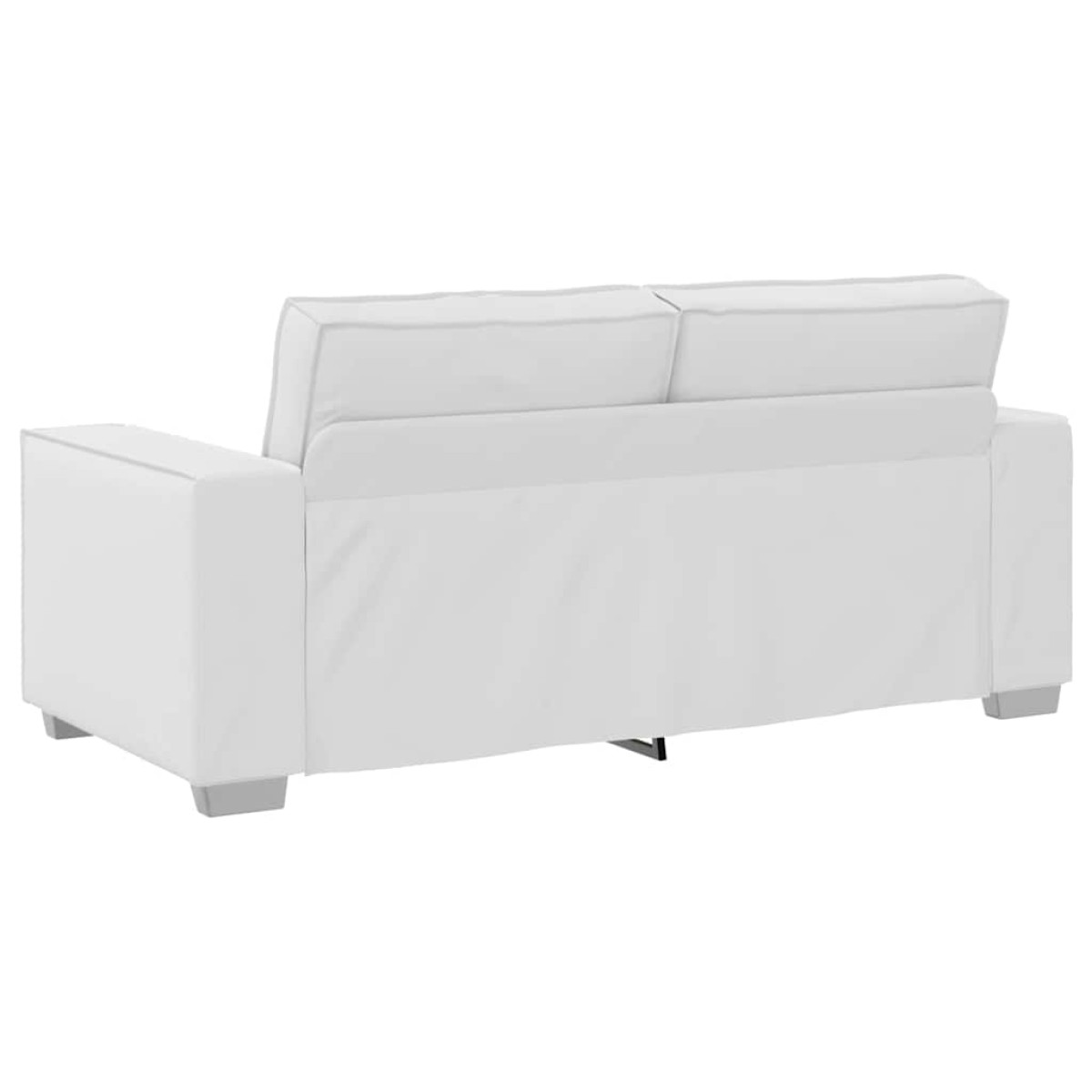 vidaXL Διθέσιος καναπές Λευκός 180 cm Τεχνητό Δέρμα